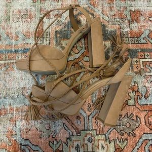 Aldo Lace-up heeled sandals